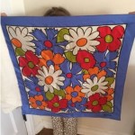 vintage schiaparelli silk scarf