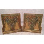 vintage tiffany abalone bookends