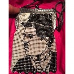 vintage whiting and davis charlie chaplin mesh handbag