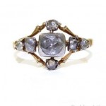 antique 1780s diamond ring