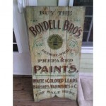 antique 1800s trade sign