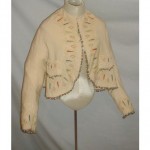 antique 1860s cashmere jacket museum deaccession