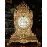 antique 190s ansonia shelf clock