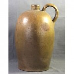 antique 19th century stoneware jug