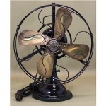 antique early 20th century hunter fan