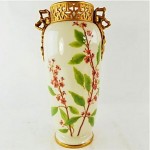 antique grainger worchester porcelain vase