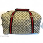 vinage 80s gucci duffel weekender