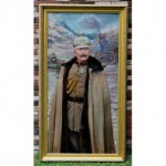 vintage 1916 huge life size portrait of kaiser wilhelm