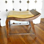 vintage 1930s gilbert rohde for herman miller vanity stool to be refinished