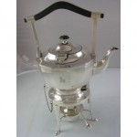 vintage 1933 william hutton kettle on stand