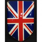 vintage 1939 porcelain shield