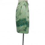 vintage 1950s alfred shaheen sarong skirt