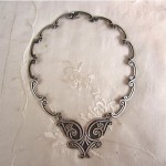 vintage 1950s margot de taxco sterling necklace