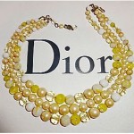 vintage 1959 christian dior necklace