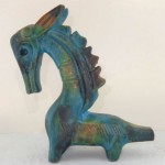 vintage 1960s alvino bagni pottery sculpture