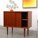 vintage 1960s preben sorensen mini credenza