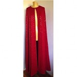 vintage 1970s clovis ruffin sequin jersey evening cape