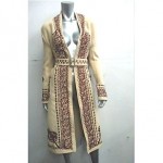 vintage 1990s embroidered coat