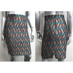 vintage 1990s gianni versace harlequin skirt