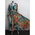 vintage 1990s silk chiffon maxi dress