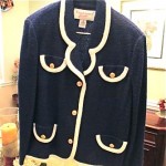 vintage castleberry knit jacket