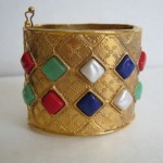 vintage chanel cuff bracelet