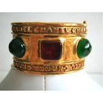 vintage chanel cuff bracelet