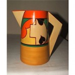 vintage clarice cliff large jug