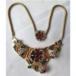 vintage coro carmen miranda necklace