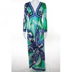 vintage emilio pucci maxi dress