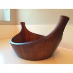 vintage jens quistgaard for dansk teak viking bowl