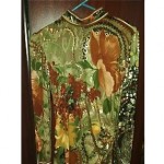 vintage leonard paris silk jersey dress