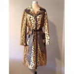 vintage lilli ann faux fur coat