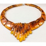 vintage lucite choker