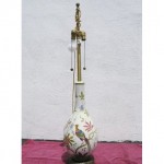 vintage marbro peacock lamp