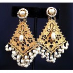 vintage miriam haskell earrings