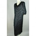 vintage normal kamali fringe dress