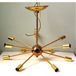 vintage original sputnik ceiling lamp