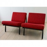 vintage pair reupholstered 1955 alf svensson easy chairs