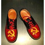 vintage rare doc martens hammer and sickle ussr shoes