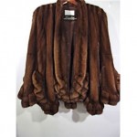 vintage revillon mink ruffle jacket