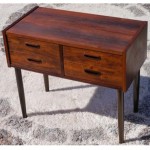 vintage rosewood chest of drawers