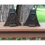 vintage roycroft copper bookends