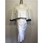 vintage thierry mugler cotton suit