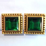 vintage ysl earrings