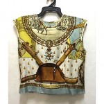 vintage hermes silk top