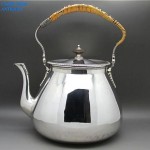 antique 1775 sterling kettle