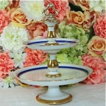 antique 1850s haviland limoges dessert stand