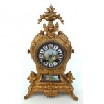 antique 1880s french mantle clock