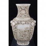 antique 19th century chinese porcelain vase